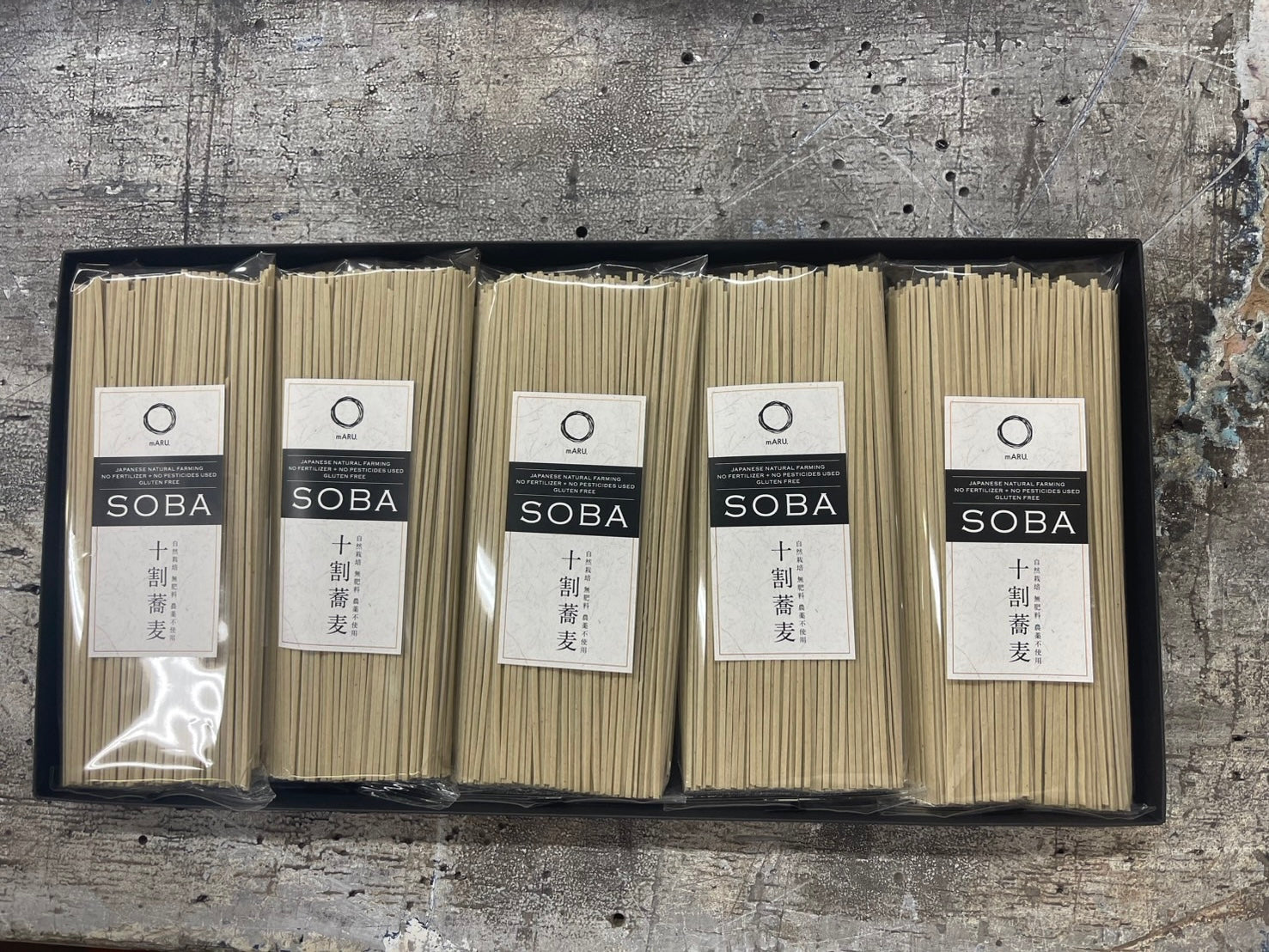 Natural farming buckwheat Soba