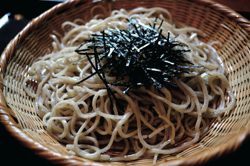Natural farming buckwheat Soba